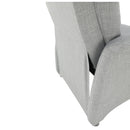 Állítható fotel, szürke szövet, FOREST