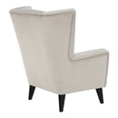 Fotel-füles, bézs/fekete, RODEZA