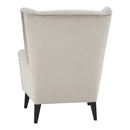 Fotel-füles, bézs/fekete, RODEZA