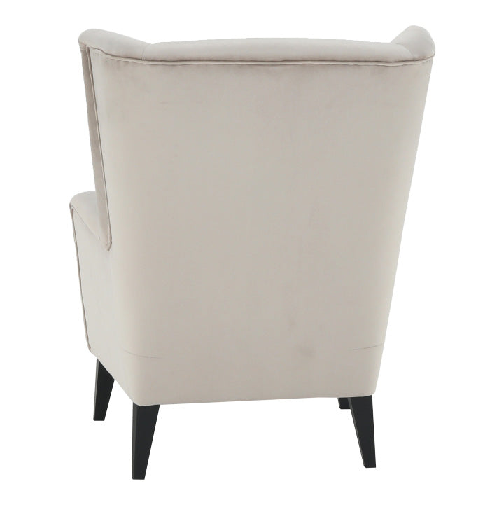 Fotel-füles, bézs/fekete, RODEZA