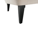 Fotel-füles, bézs/fekete, RODEZA