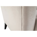 Fotel-füles, bézs/fekete, RODEZA