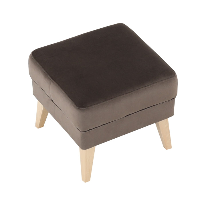 Puff, taupe-szürke-barna/bükk, RODEZA