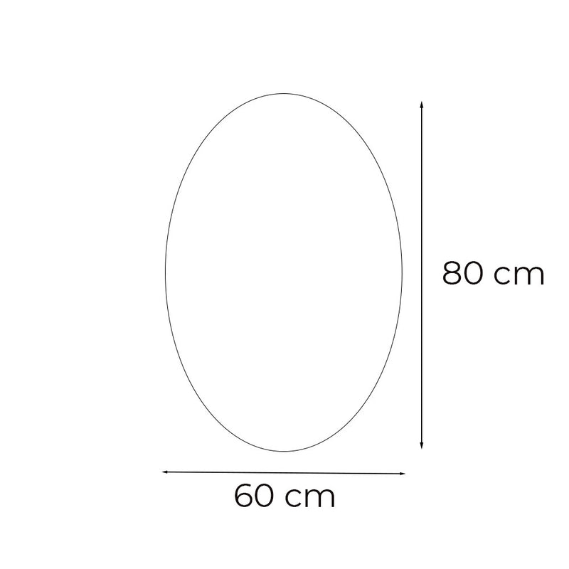 Dea 60 tükör led világítással 60x80 cm