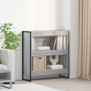 vidaXL Könyvespolc Szürke Sonoma 80 x 30 x 86,5 cm Faanyag