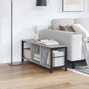 vidaXL Könyvespolc Szürke Sonoma 102 x 32 x 40,5 cm Faanyag