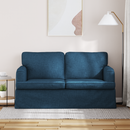 vidaXL Kanapé Kék 144 x 80 x 85 cm szövet
