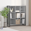 vidaXL Könyvespolc Szürke Sonoma 99.5 x 30 x 108.5 cm Faanyag