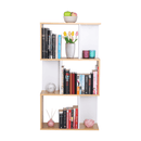 Könyvespolc, tűnyalábos fenyő/fehér, ERDEM NEW TYP 1