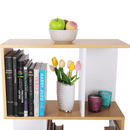 Könyvespolc, tűnyalábos fenyő/fehér, ERDEM NEW TYP 1