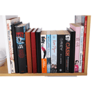 Könyvespolc, tűnyalábos fenyő/fehér, ERDEM NEW TYP 1