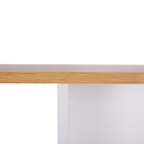 Könyvespolc, tűnyalábos fenyő/fehér, ERDEM NEW TYP 1