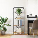 vidaXL Könyvespolc Öreg fa 60 x 30 x 146 cm Faanyag