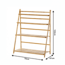 Összecsukható állvány, bambusz, NEPEL TYP 2 + ajándék