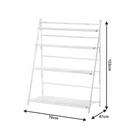 Összecsukható állvány, fehér, NEPEL TYP 2 + ajándék