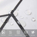 Zuhanyfüggöny - SQUARE - Impregnált textil - 180 x 200 cm