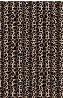 Zuhanyfüggöny - LEOPARD PRINT - Impregnált textil - 180 x 200 cm
