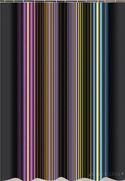 Zuhanyfüggöny - SPECTRUM - Impregnált textil - 180 x 200 cm