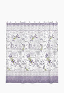 Zuhanyfüggöny - LEVANDE - Impregnált textil - 180 x 200 cm