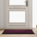 vidaXL Ajtószőnyeg Bordó 60 x 40 x 1.2 cm Mackófleece