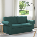 vidaXL Kanapé Sötétzöld 175 x 82 x 80 cm szövet