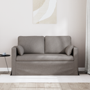 vidaXL Kanapé Tópszínű 139 x 78 x 80 cm szövet