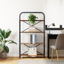 vidaXL Könyvespolc Öreg fa 80 x 30 x 146 cm Faanyag