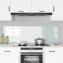 vidaXL Konyhai hátfal 2 pcs Fehér 80 x 50 cm edzett üveg