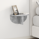 vidaXL Falpolc Falra szerelhető Beton Szürke 38 x 19 x 19 cm Faanyag