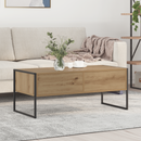 vidaXL Dohányzóasztal Művészi tölgy 100 x 46 x 40 cm Faanyag