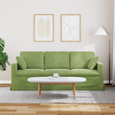 vidaXL Kanapé Világos zöld 198 x 78 x 80 cm Bársony