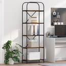 vidaXL Könyvespolc Füstölt tölgy 60 x 30 x 183 cm Faanyag