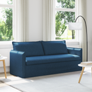 vidaXL Kanapé Kék 196 x 82 x 85 cm szövet