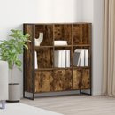 vidaXL Könyvespolc 2 pcs Füstös tölgy 99,5 x 30 x 108 cm Faanyag