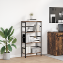 vidaXL Könyvespolc Füstölt tölgy 60 x 29,5 x 115 cm Faanyag
