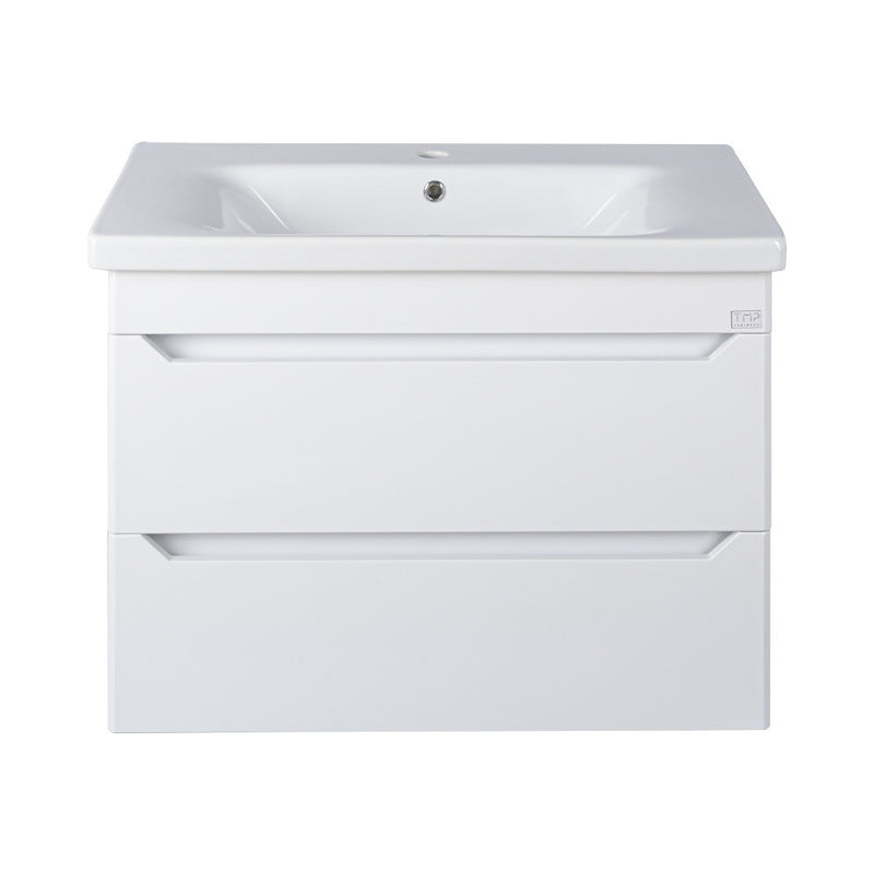 TMP SHARP 80 fali fürdőszobabútor - Sanovit SOFT - 13080 mosdóval - 80 x 45,5 cm