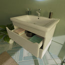 TMP SHARP 80 fali fürdőszobabútor - Sanovit SOFT - 13080 mosdóval - 80 x 45,5 cm