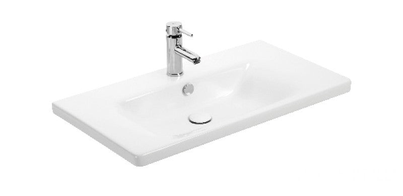 TMP SHARP 80 fali fürdőszobabútor - Sanovit SOFT - 13080 mosdóval - 80 x 45,5 cm