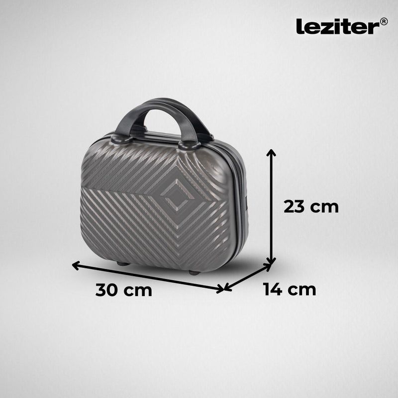 TraveLux Pro neszeszer keményfedeles 25x13x30 cm sötét szürke