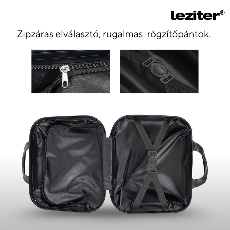 TraveLux Pro neszeszer keményfedeles 25x13x30 cm sötét szürke