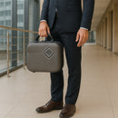 TraveLux Pro kézi bőrönd keményfedeles 30x16x24 cm sötét szürke