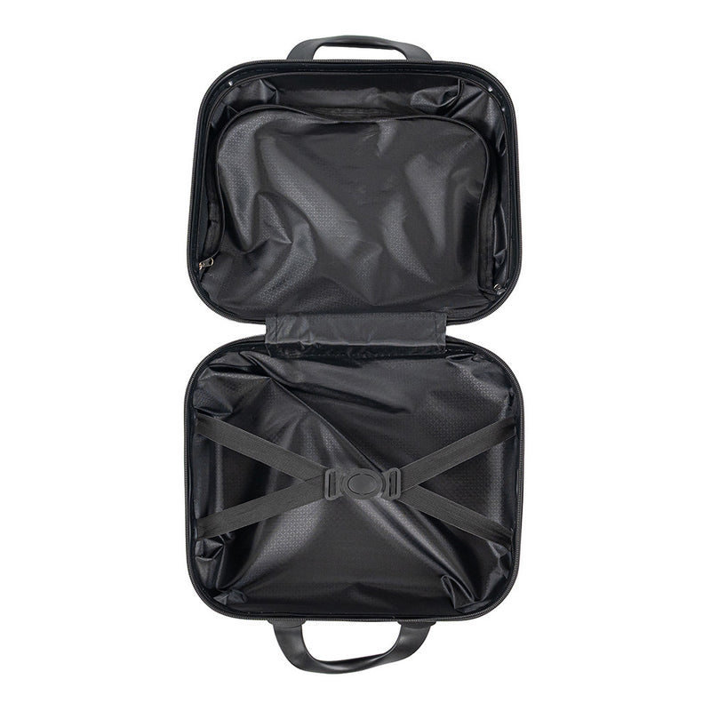 TraveLux Pro kézi bőrönd keményfedeles 28x36x16 cm szürke