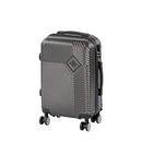 TraveLux Pro kabinbőrönd keményfedeles levehető kerékkel 35x55x20 cm sötét szürke