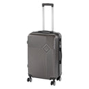TraveLux Pro közepes bőrönd keményfedeles 42x65x24 cm sötét szürke