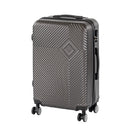 TraveLux Pro közepes bőrönd keményfedeles 42x65x24 cm sötét szürke