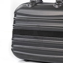 TraveLux Max kisméretű kézi bőrönd keményfedeles 30x16x24 cm fekete