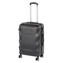 TraveLux Max közepes bőrönd keményfedeles 68x45x25 cm fekete