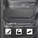 TraveLux Max közepes bőrönd keményfedeles 42x65x24 cm fekete