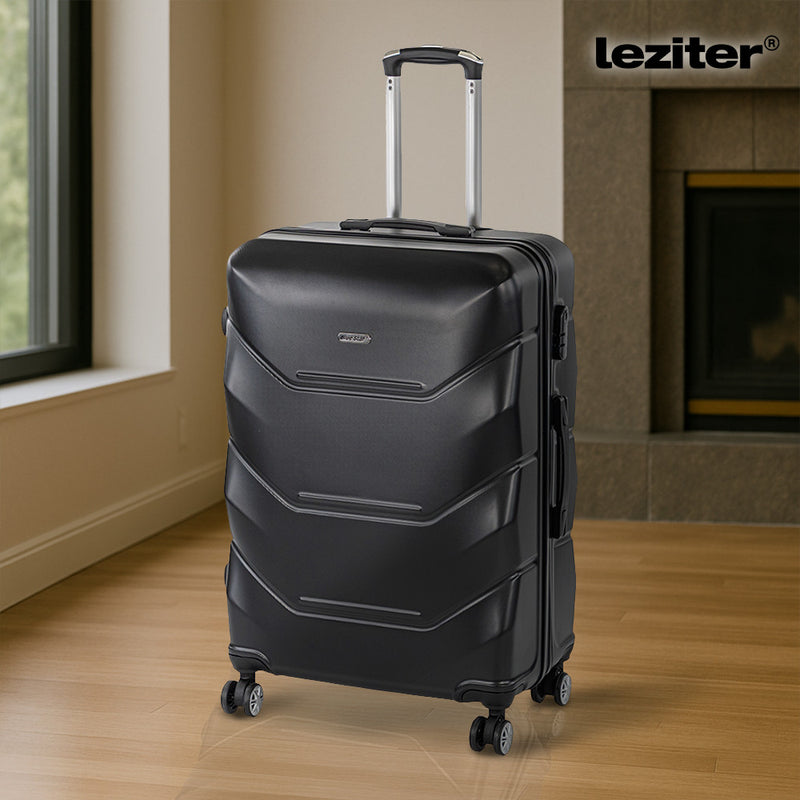 TraveLux Max nagy bőrönd keményfedeles 50x78x30 cm fekete