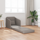 vidaXL Kanapéágy Tópszínű 65 x 80 x 83 cm szövet